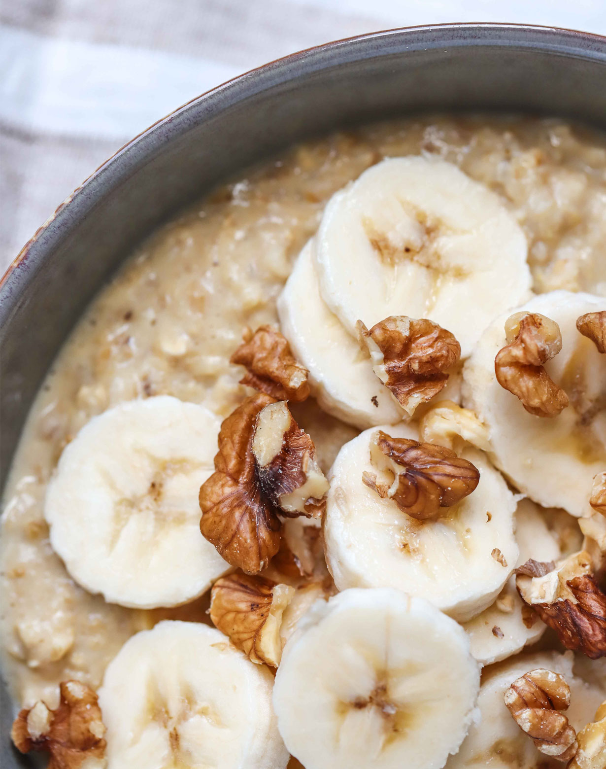banana walnut porridge recipe