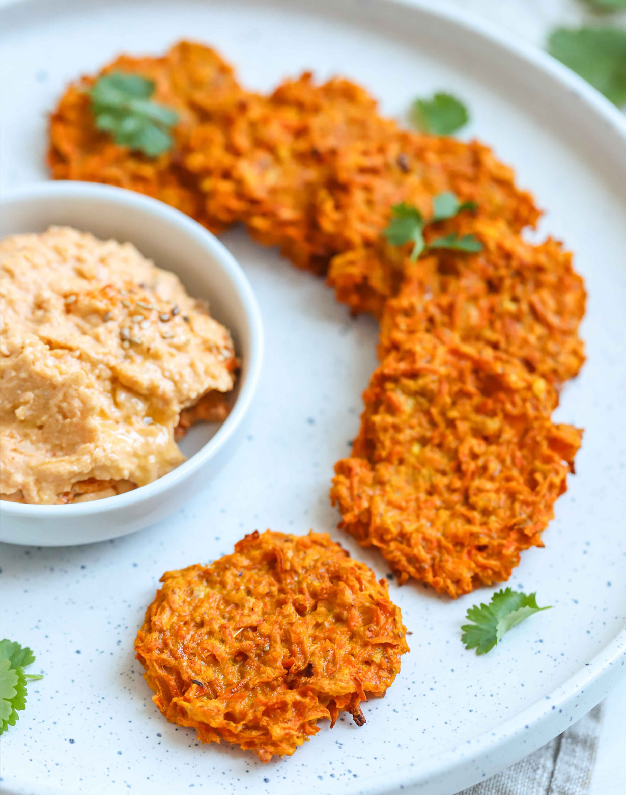 carrot fritters recipe